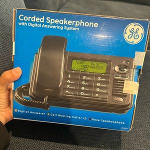 GE - GE-29581FE1 Desktop Speakerphone -‎ Black
